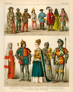 Engelse kleding 1450-1500 door Albert Kretschmer