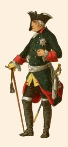 Frederik II, de Grote door Albert Kretschmer
