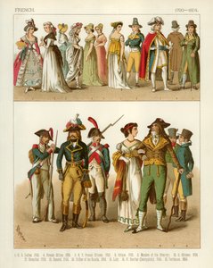 Franse kostuums 1790-1804
