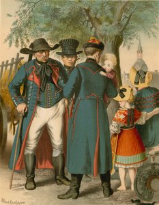 Duitse klederdracht, Pommern, Weitzacker door Albert Kretschmer
