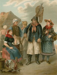 Duitse klederdracht, Sleeswijk-Holstein, An den Kusten