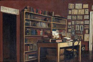 Hoek van Sir Richard Burtons studeerkamer, 1889