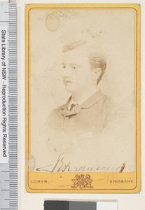 John Edward Redmond, Ierse nationalist, ca. november 1883 door Albert Lomer
