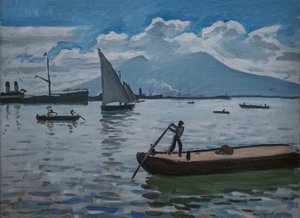 Baai van Napels door Albert Marquet