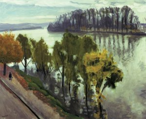 De rivier de Seine bij La Frette door Albert Marquet
