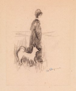 Figuur met een Hond door Albert Marquet