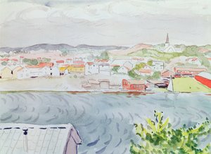 Grimstad, Noorwegen door Albert Marquet