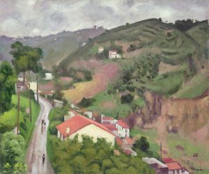 La Pluie, Mont Plaisant door Albert Marquet