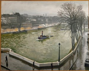 De Seine in Parijs door Albert Marquet
