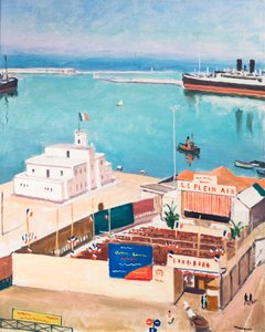 Openluchttheater, Algiers door Albert Marquet