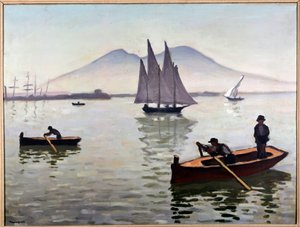 Napels, de Zeilboot door Albert Marquet