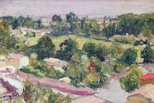 Parijse voorstad door Albert Marquet