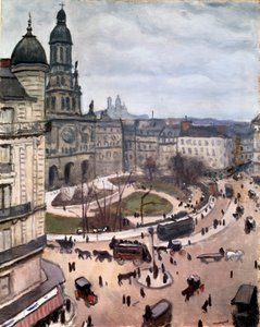 Place de la Trinité in Parijs, 1911 door Albert Marquet