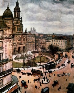 Place de la Trinité in Parijs, 1911 door Albert Marquet