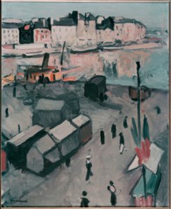 Haven van Le Havre door Albert Marquet