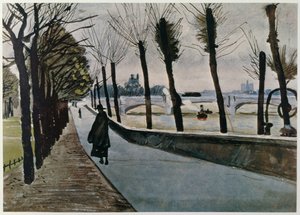 Quai du Louvre, Parijs door Albert Marquet