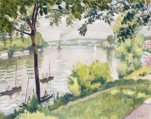 De oevers van Triel (De sleepboot)
