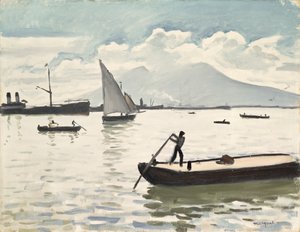 De baai van Napels door Albert Marquet