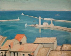 De haven van Cette, Marseille door Albert Marquet
