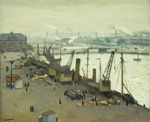 De haven van Boulogne