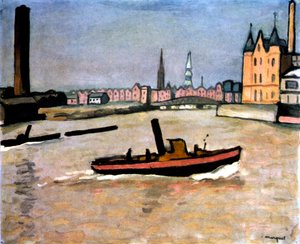 De Haven van Hamburg, 1909