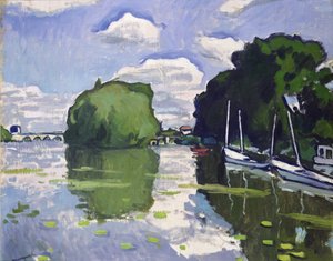 De Seine bij Poissy