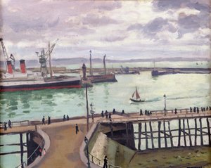 De buitenhaven van Le Havre, l