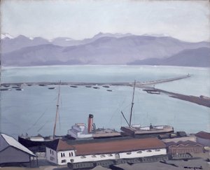 Uitzicht op Bougie, Algiers door Albert Marquet