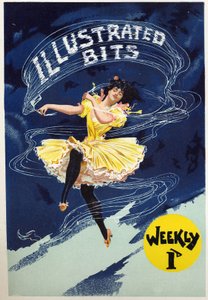 Cancan-danseres door Albert Morrow
