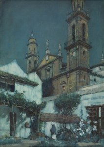 Maanlicht - een tuin in Sevilla