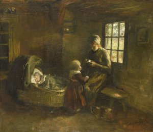 Bij de wieg
