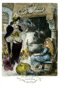 Cinderella door Albert Robida