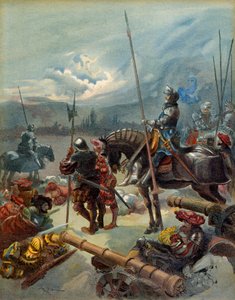 Vijfde Italiaanse Oorlog (1515-1516): de nacht van Marignan (Italië), tussen 13 en 14 september 1515