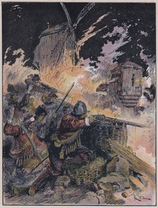 Illustratie voor Le Capitaine Bellormeau door en geïllustreerd door A Robida