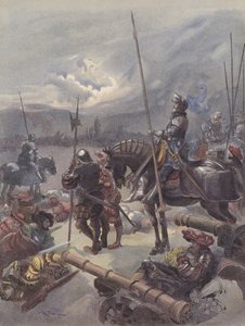 De nacht van Marignan door Albert Robida