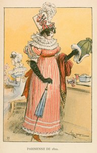 Parijse vrouw uit 1810