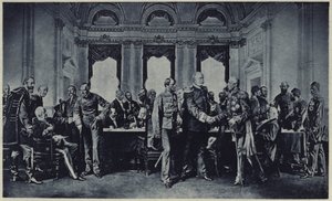 Het Congres van Berlijn (litho)