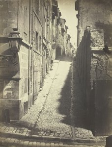 Rue des Grands Carmes, Vue prise de la Rue Ste. Marthe door Albert Terris