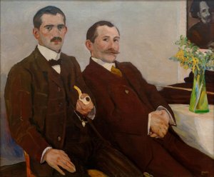 Albert Weisgerbers broers Peter en Fritz