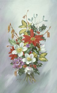 Kerstboeket door Albert Williams