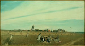 Badplaats Wyk op Föhr door Albert von Keller