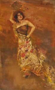 Spaanse danseres Caroline Otéro als Carmen