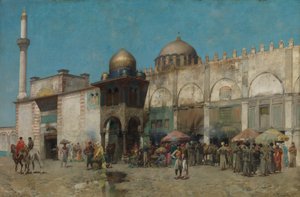 Een Moskee, 1886 door Alberto Pasini