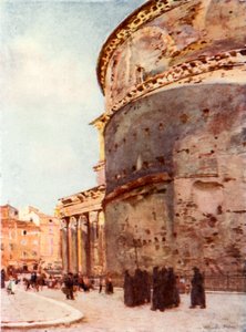 Pantheon, zijaanzicht