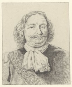 Portret van Egbert Meussen Kortenaer door Albertus Brondgeest