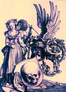Het Wapen van de Dood door Albrecht (after) Durer or Duerer