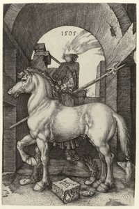 Het kleine paard door Albrecht (after) Durer or Duerer