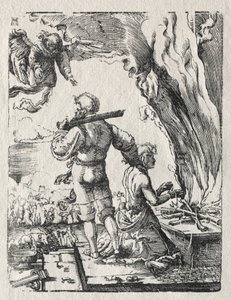 Abrahams offer door Albrecht Altdorfer
