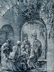 Aanbidding der wijzen door Albrecht Altdorfer
