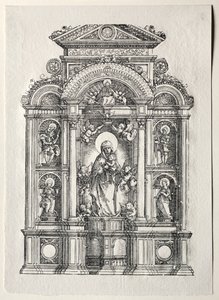 Altaar met de Schöne Maria van Regensburg, 1520